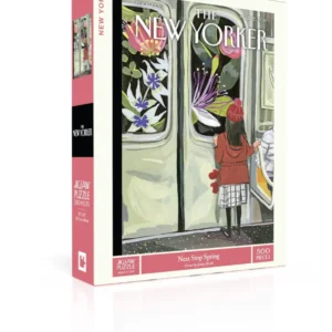 The New York Puzzle Company - Next Stop Spring 500 Piece Puzzle