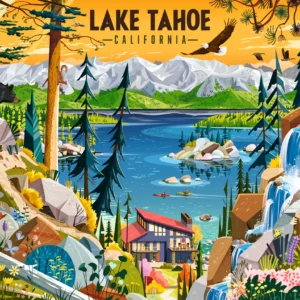 Ravensburger - Sacred Lake Tahoe 1000 Piece Puzzle