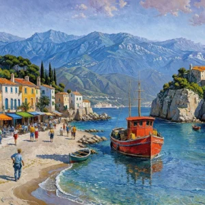 Cherry Pazzi - Seaside Village 1000 Piece Puzzle
