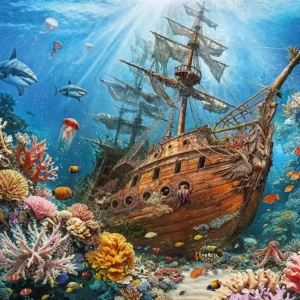 Cherry Pazzi - Sunken Treasure 1000 Piece Puzzle
