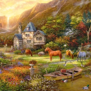 Cherry Pazzi - The Golden Valley 1000 Piece Puzzle