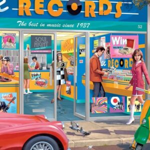 Falcon de luxe - The Record Shop 1000 Piece Puzzle