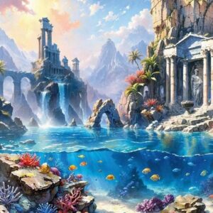 Cherry Pazzi - The Legend of Atlantis 1000 Piece Puzzle