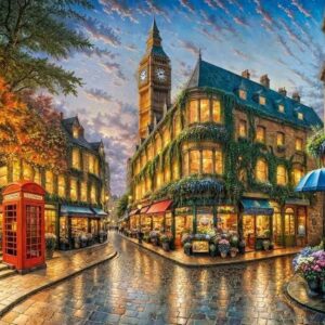 Cherry Pazzi - Timeless London 2000 Piece Puzzle