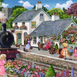 Ravensburger - Whistle Stop Cottage 1000 Piece Puzzle