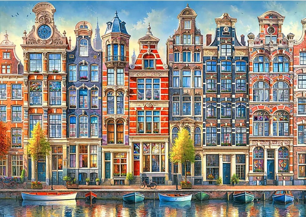 Cherry Pazzi - Amsterdam Rhythm 1000 Piece Puzzle