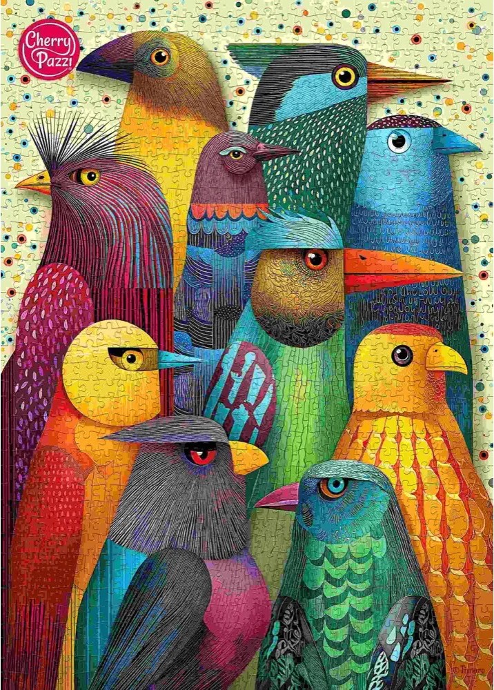 Cherry Pazzi - Birds Club 1000 Piece Puzzle