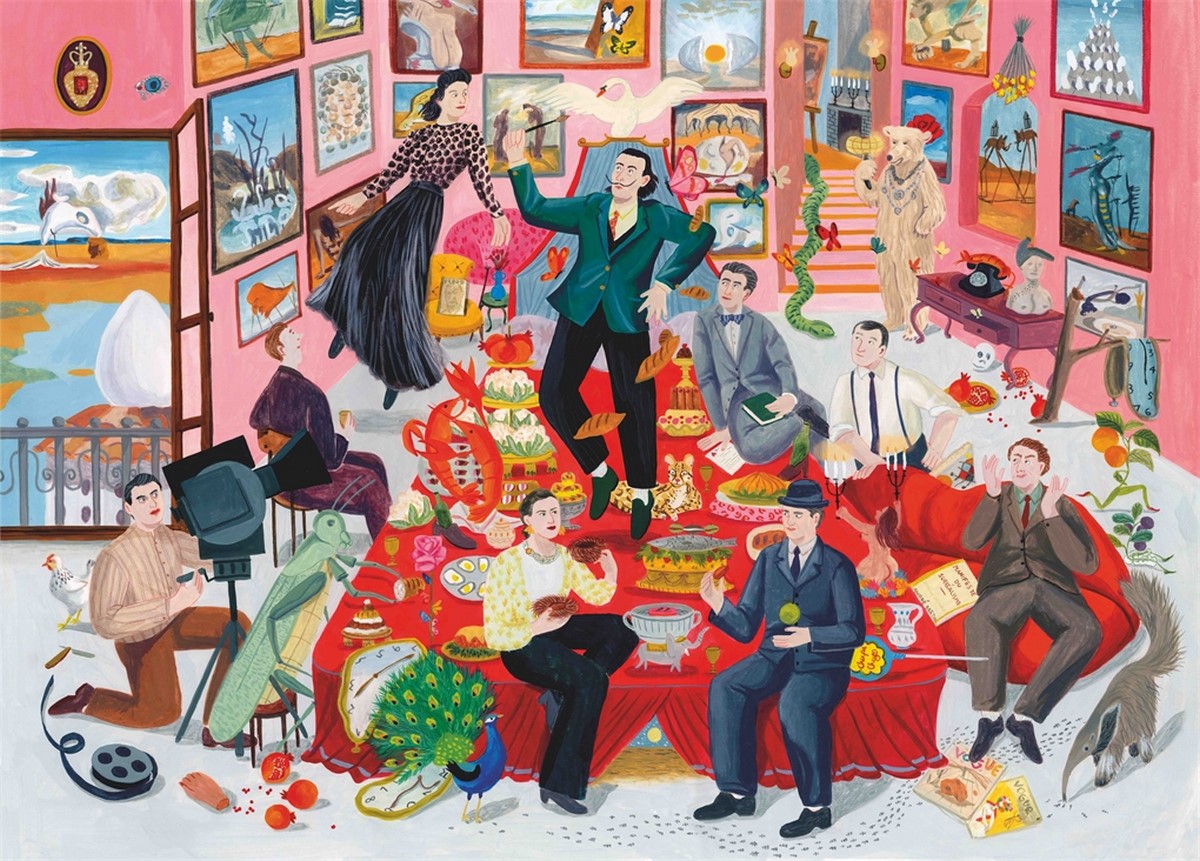 Thames & Hudson - Dinner with Dali 1000 Piece Puzzle - Image 2