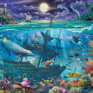 Holdson - Regency Series 3 - Evening Undersea 500 XL Piece Puzzle