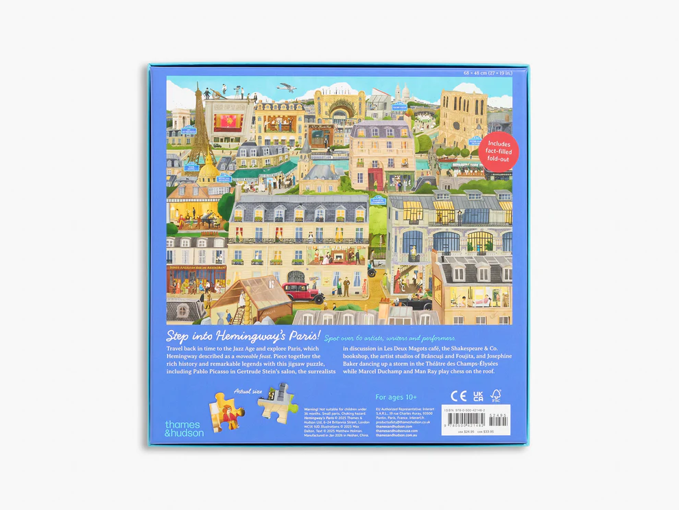Thames & Hudson - Hemingways Paris 1000 Piece Puzzle - Image 6