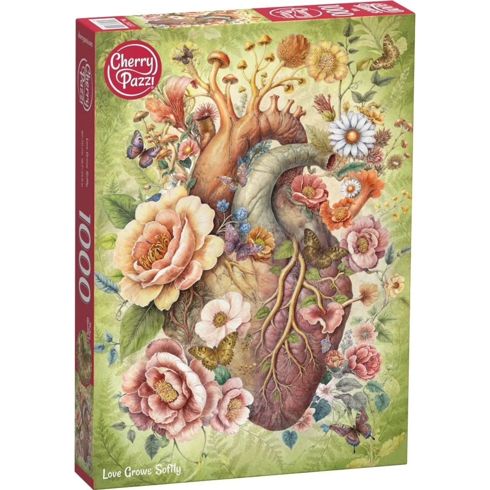 Cherry Pazzi - Love Grows Softly 1000 Piece Puzzle - Image 2