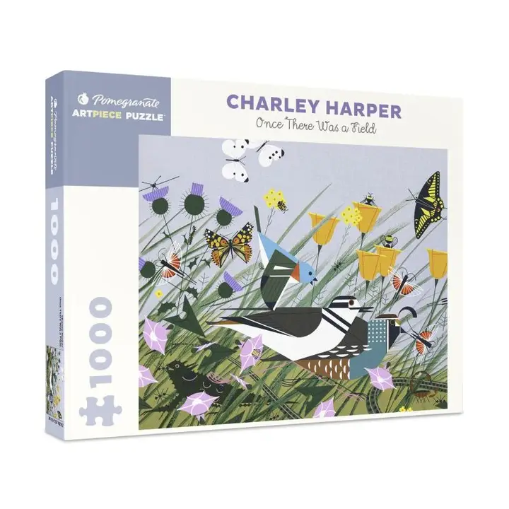 Pomegranate - Charley Harper - Once there was a Field 1000 Piece Puzzle - Image 2