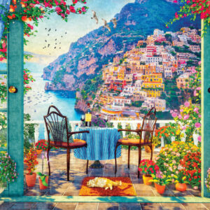 Peter Pauper Press - Positano Balcony 1000 Piece Puzzle