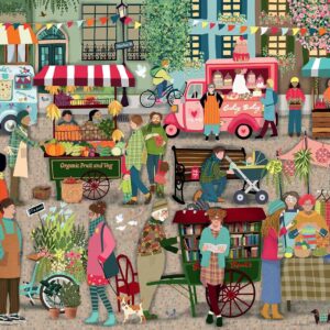 Ravensburger - Street Market 1000 Piece Puzzle