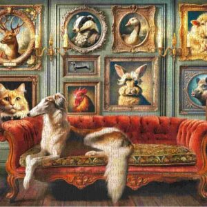 Cherry Pazzi - The Aristocratic Menagerie 1000 Piece Puzzle