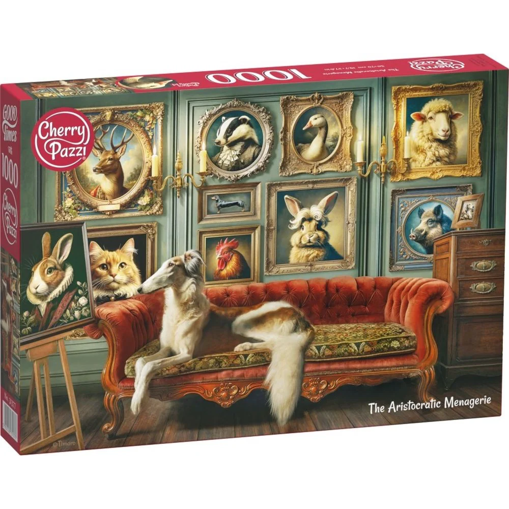 Cherry Pazzi - The Aristocratic Menagerie 1000 Piece Puzzle - Image 2