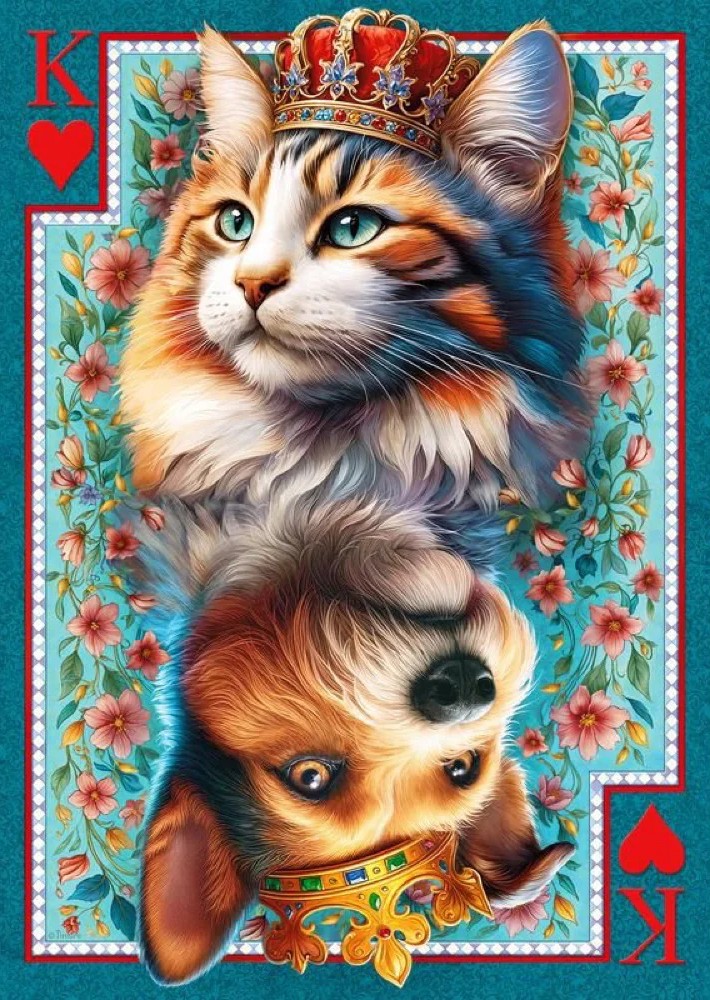 Cherry Pazzi - The Royal Card 1000 Piece Puzzle