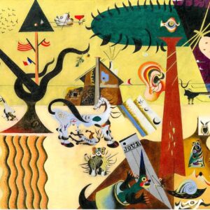 Pomegranate - Joan Miro - The Tilled Field 1000 Piece Puzzle