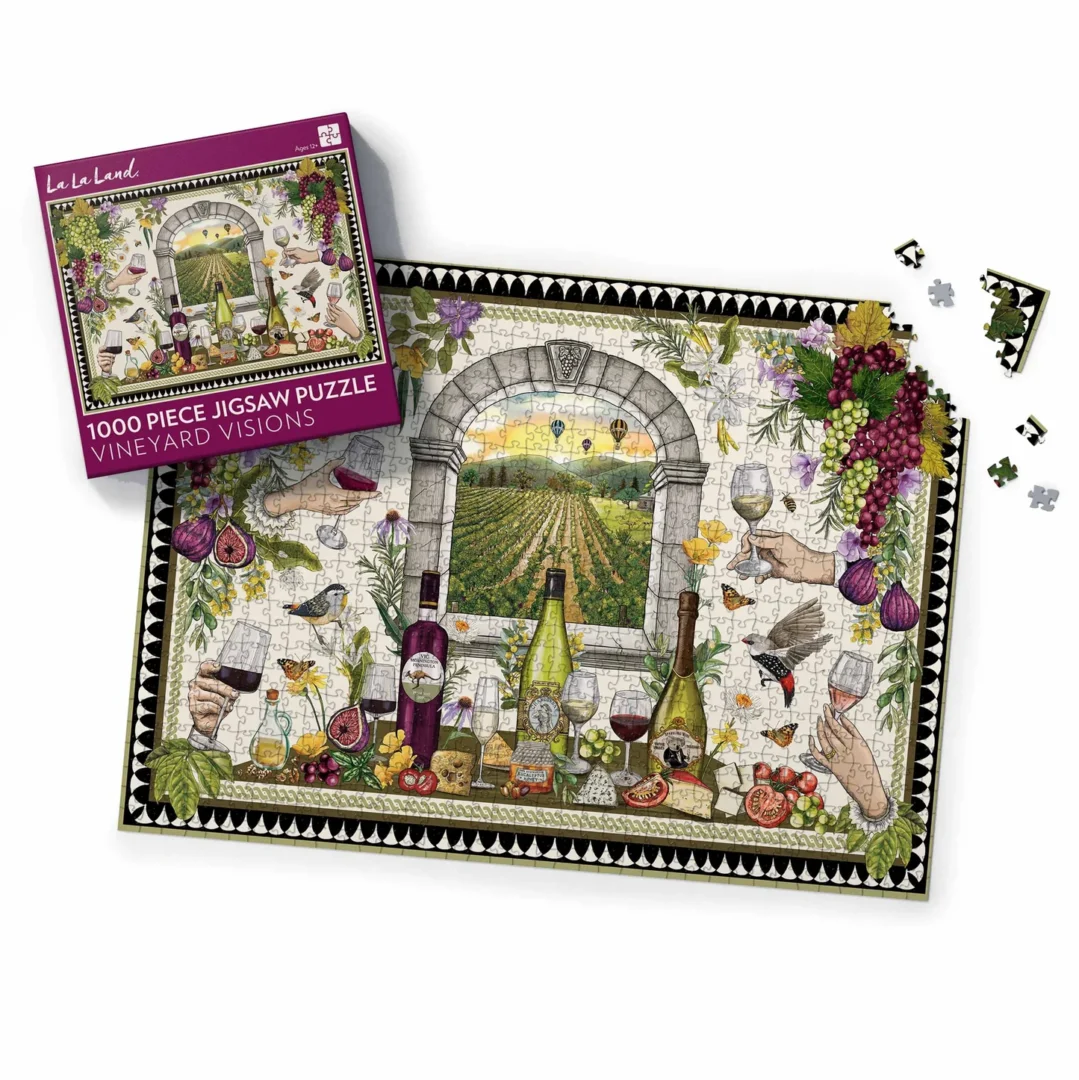 La La Land - Vineyard Visions 1000 Piece Puzzle - Image 2