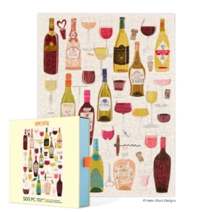 Werkshoppe - Bubble Pop Fizz (Gold Foil) 500 Piece Puzzle - Slip Box