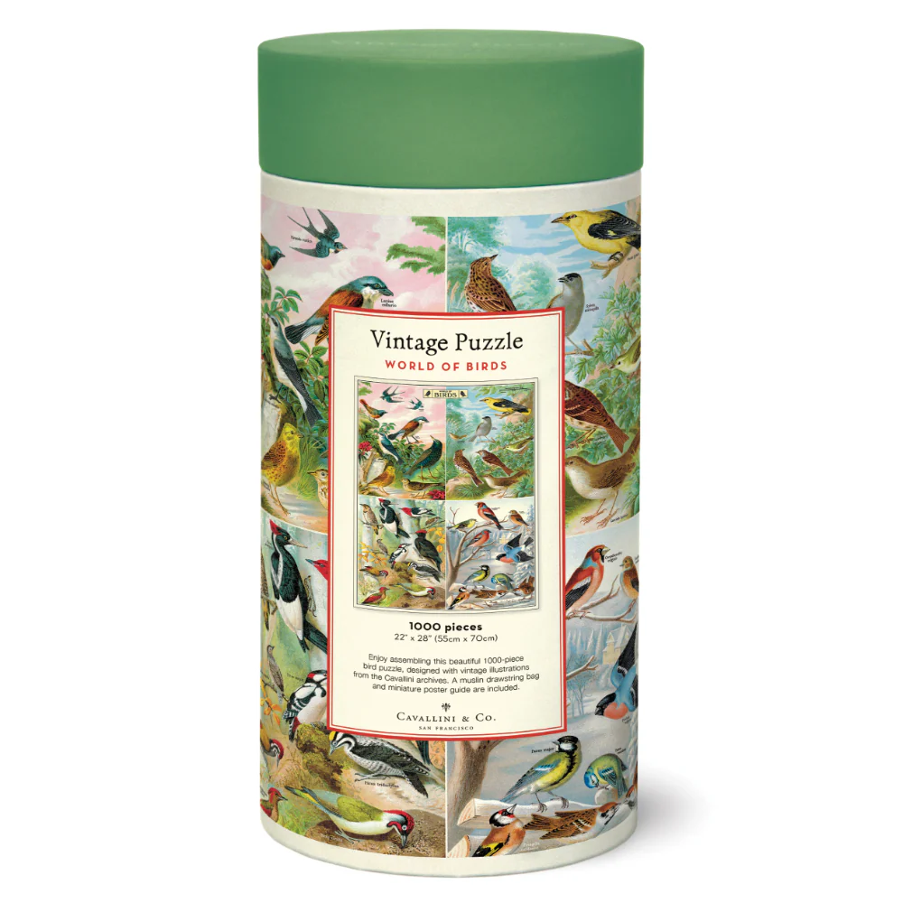 Cavallini & Co - World of Birds 1000 Piece Puzzle - Image 3