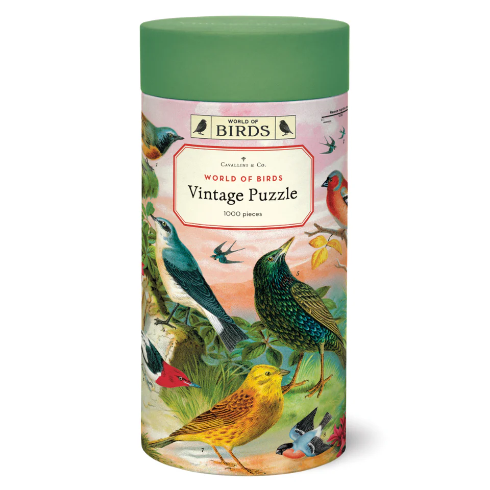 Cavallini & Co - World of Birds 1000 Piece Puzzle