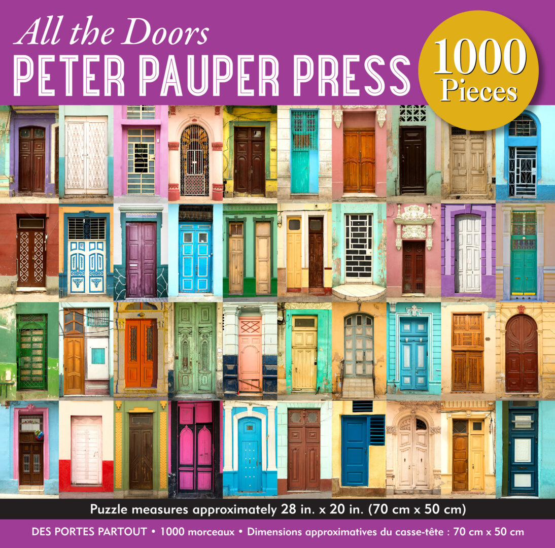 Peter Pauper Press - All the Doors 1000 Piece Puzzle - Image 2