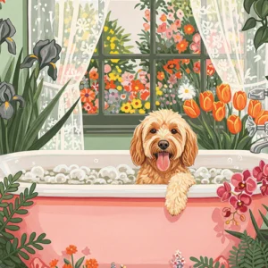 Cobble Hill - Blooms and Bubbles 500 Larger Piece Puzzle