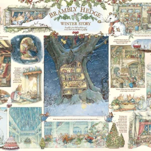 Cobble Hill - Brambly Hedge - Winter Story 1000 Piece Puzzle