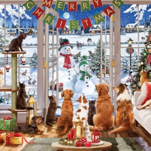Cobble Hill - Christmas Visitors 1000 Piece Puzzle