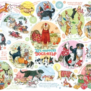 Cobble Hill - Dog Thoughts 1000 Piece Puzzle