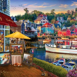 Cobble Hill - Harbor Gallery 500 Larger Piece Puzzle
