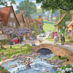 Ravensburger - Leisure Days 13 - Lazy Days by Steam 1000 Piece Puzzle