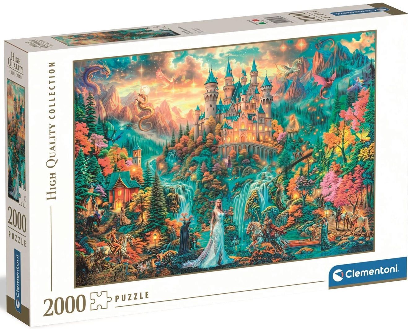 Clementoni - Legends of the Hidden Realm 2000 Piece Puzzle - Image 2