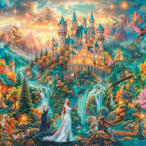 Clementoni - Legends of the Hidden Realm 2000 Piece Puzzle
