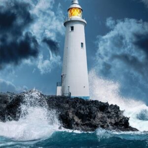 Clementoni - Lighthouse in the Storm 1000 Piece Puzzle