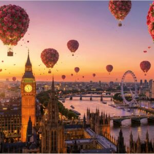 Educa - London in Bloom 1000 Piece Puzzle