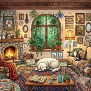 Magnolia - Lovely Room 1000 Piece Puzzle