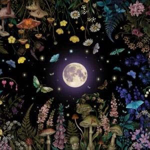 Cobble Hill - Night Garden 500 Larger Piece Puzzle