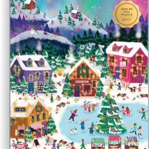 Galison - Joy Laforme - Northern Lights FOIL 1000 Piece Puzzle