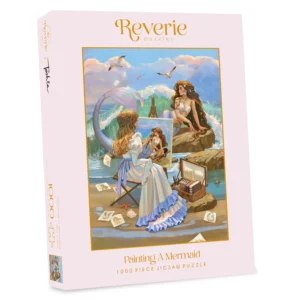 Reverie - Painting a Mermaid 1000 Piece Puzzle