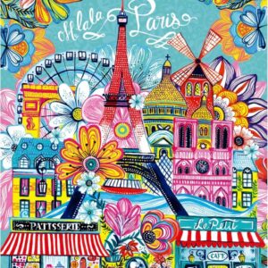 Educa - Paris by Car Pintos 1000 Piece Puzzle