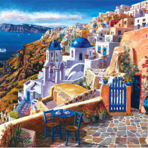 Peter Pauper Press - Santorini 1000 Piece Puzzle