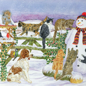 Peter Pauper Press - Snowman and Friends 1000 Piece Puzzle
