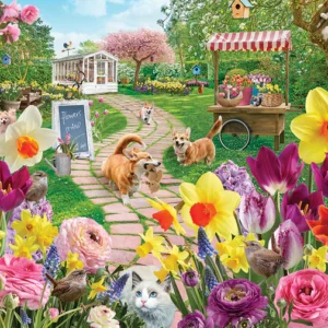 Cobble Hill - Springtime Frolic 1000 Piece Puzzle