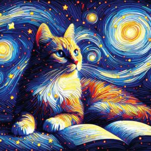 Yazz - Starry Cat 1000 Piece Puzzle