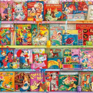 Educa - The Kitschy Funbook Nook 1500 Piece Puzzle