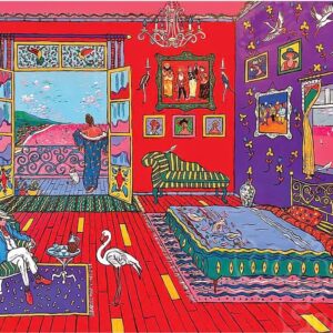 Magnolia - The Red Bedroom 1000 Piece Puzzle