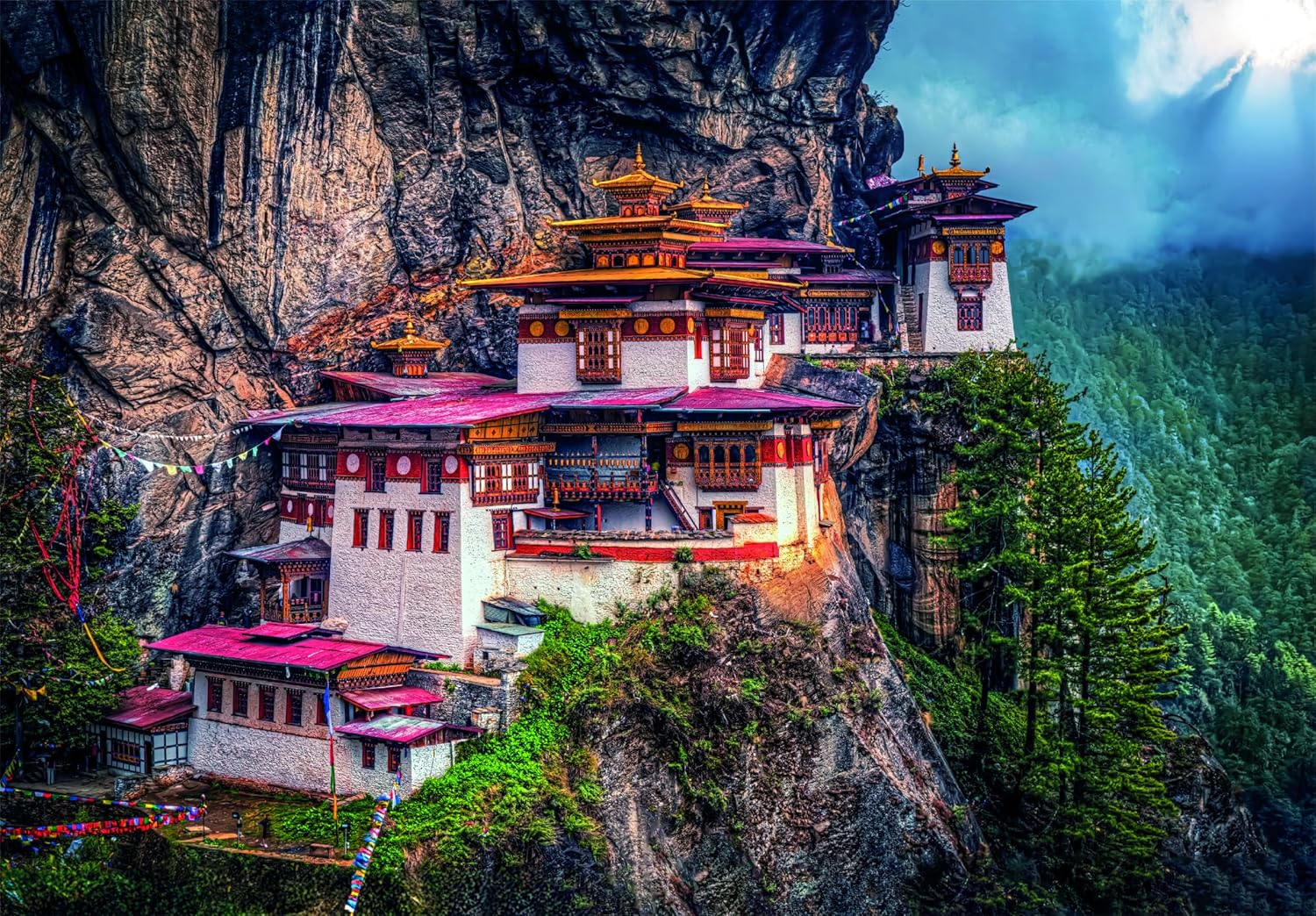 Clementoni - The Tigers Nest 500 Piece Puzzle