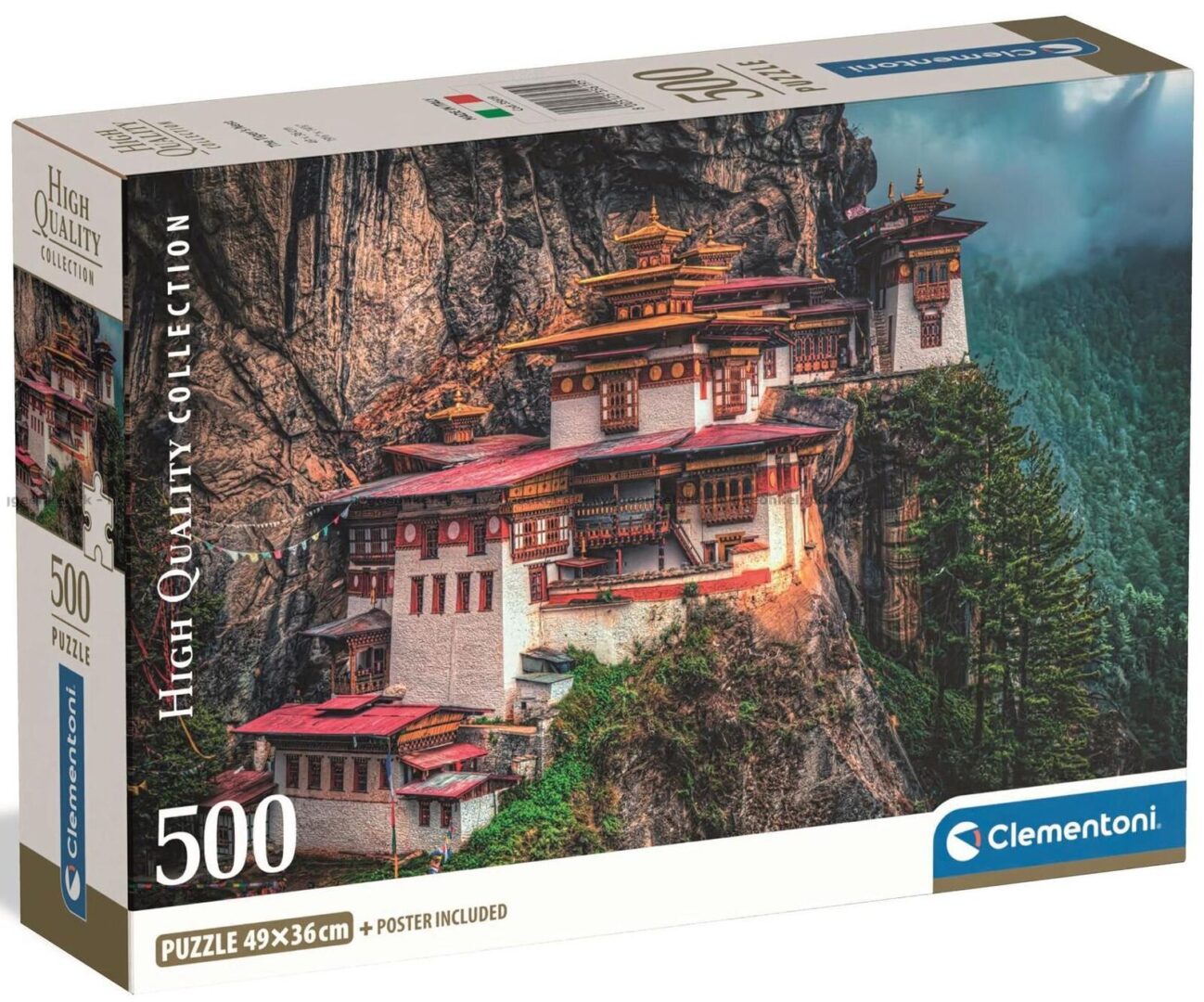 Clementoni - The Tigers Nest 500 Piece Puzzle - Image 2